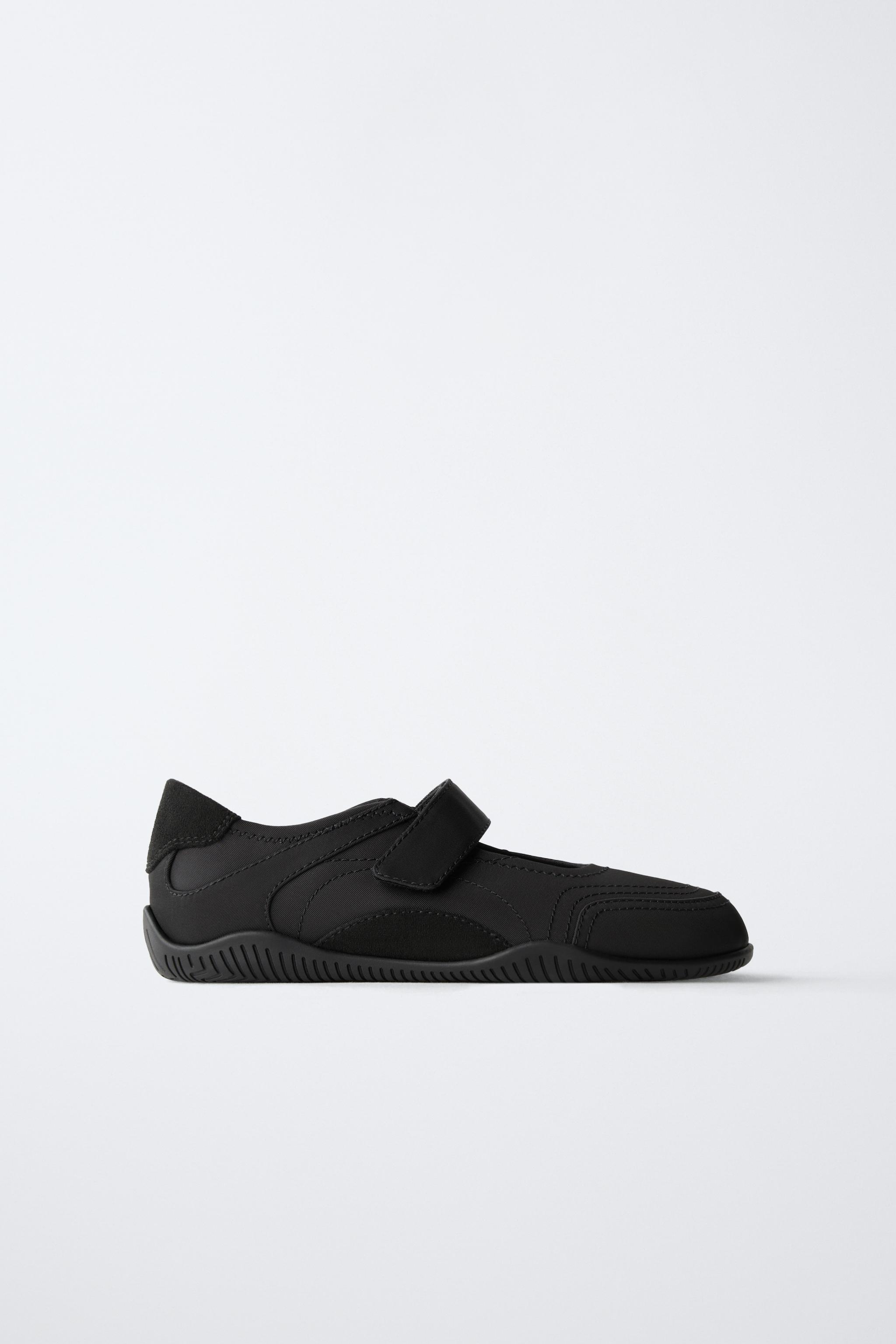 SPORTY BALLET FLATS WITH PIECES