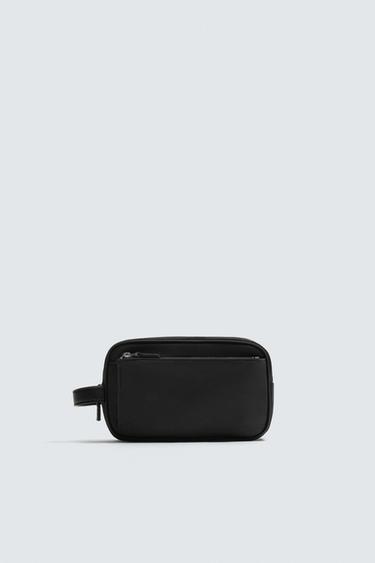 NYLON TOILETRY BAG - Black by Zara