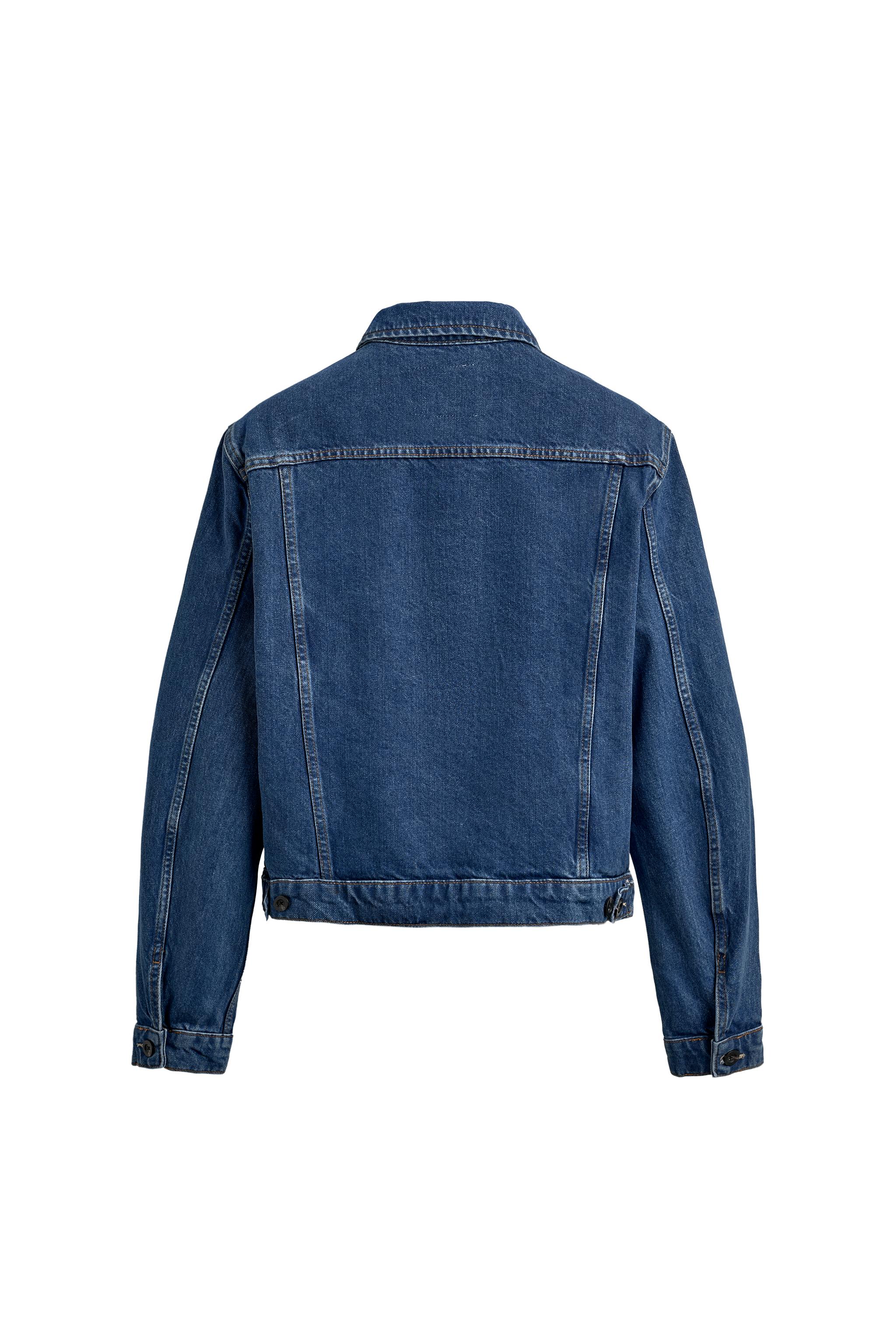 リラックスフィットデニムジャケット - ブルー | ZARA Japan / 日本