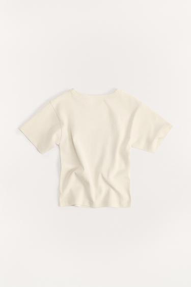 1/2-6 YEARS/ VARSITY 50TH ANNIVERSARY T-SHIRT - Ecru by Zara - Image 2