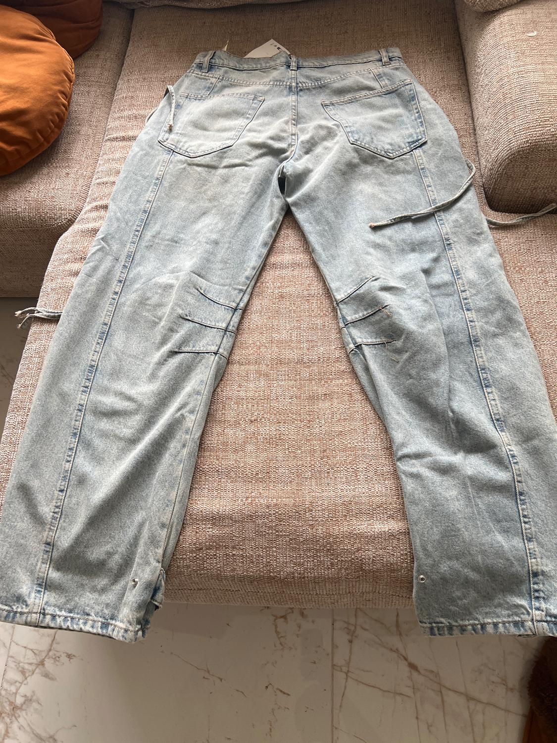 UTILITY JEANS WITH POCKETS - Image 2