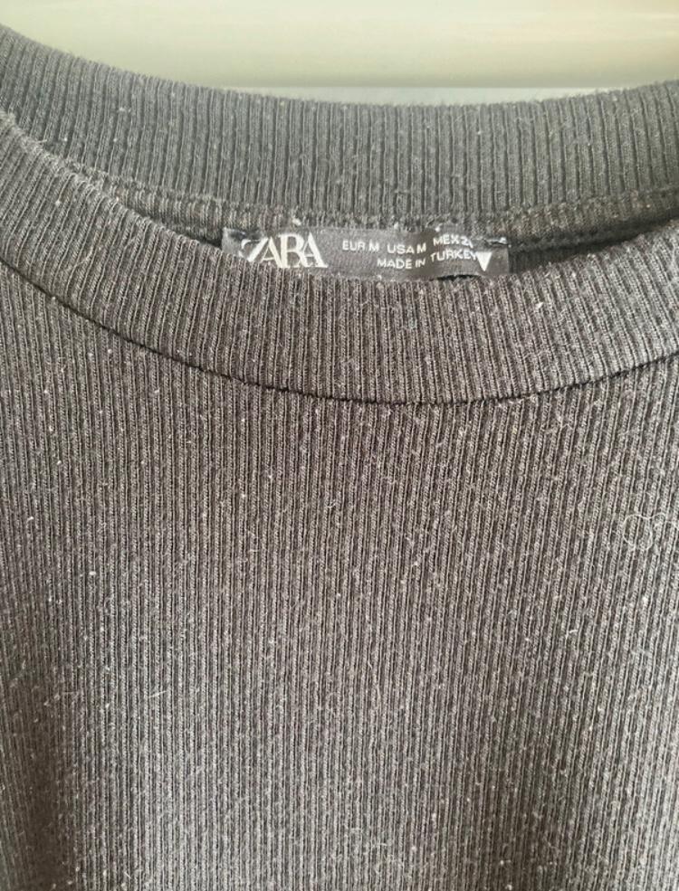 RIBBED TOP WITH GATHERED DETAIL - Image 3