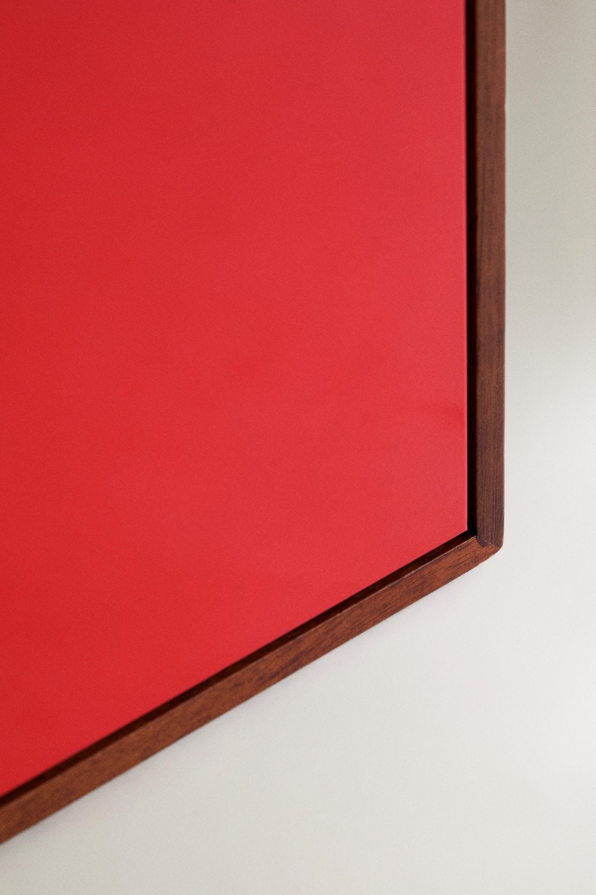 LACQUERED MAGNETIC PANEL — Red