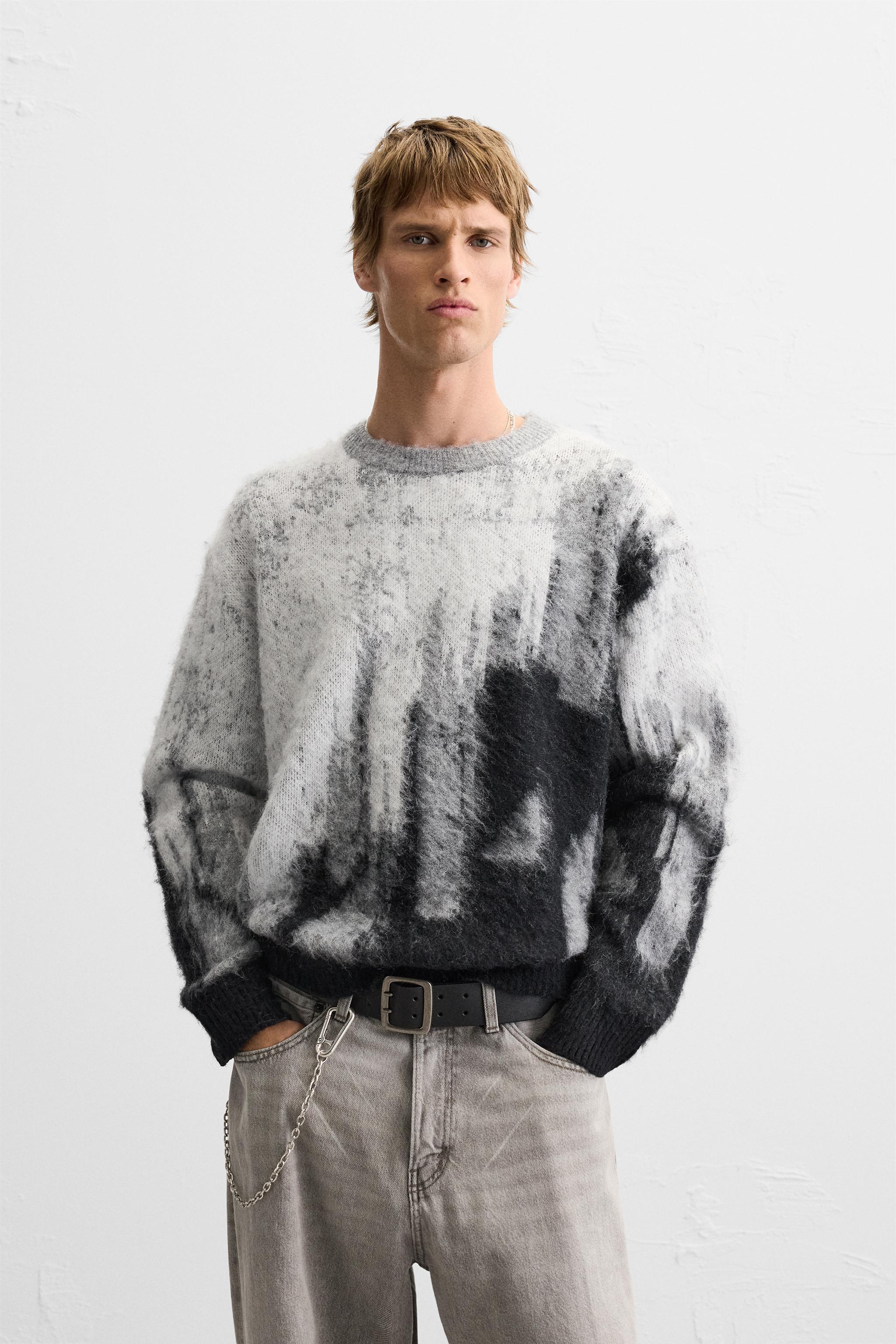 Men s Gray Sweaters Explore our New Arrivals ZARA Mexico