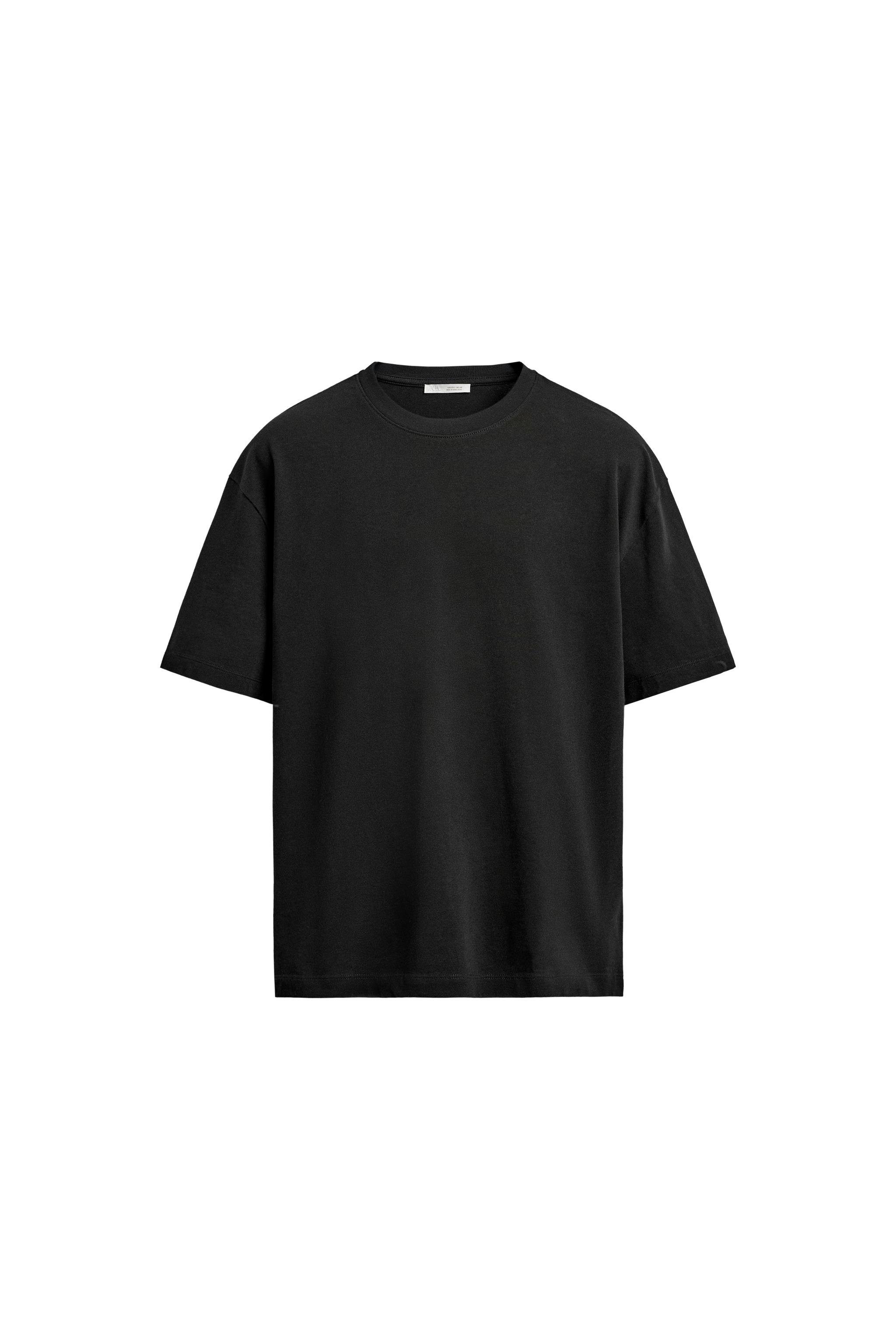 ヘビーウェイトベーシックTシャツ /03 - ウォッシュピンク | ZARA 