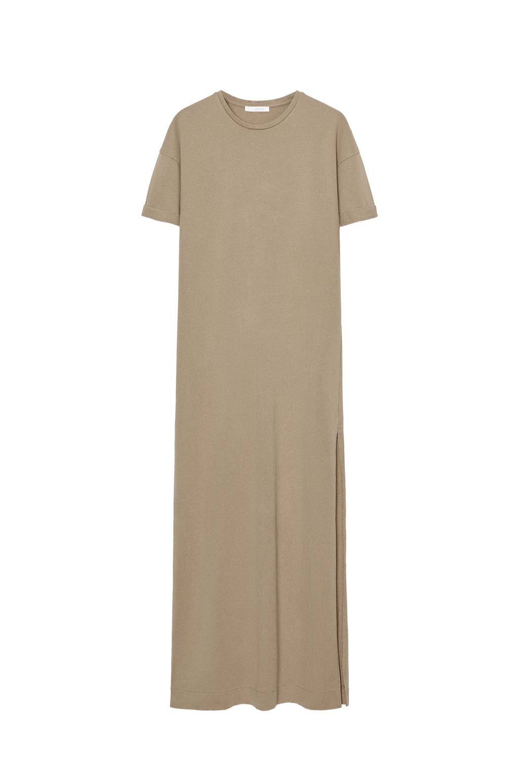 LONG DRESS WITH SLIT - image 3