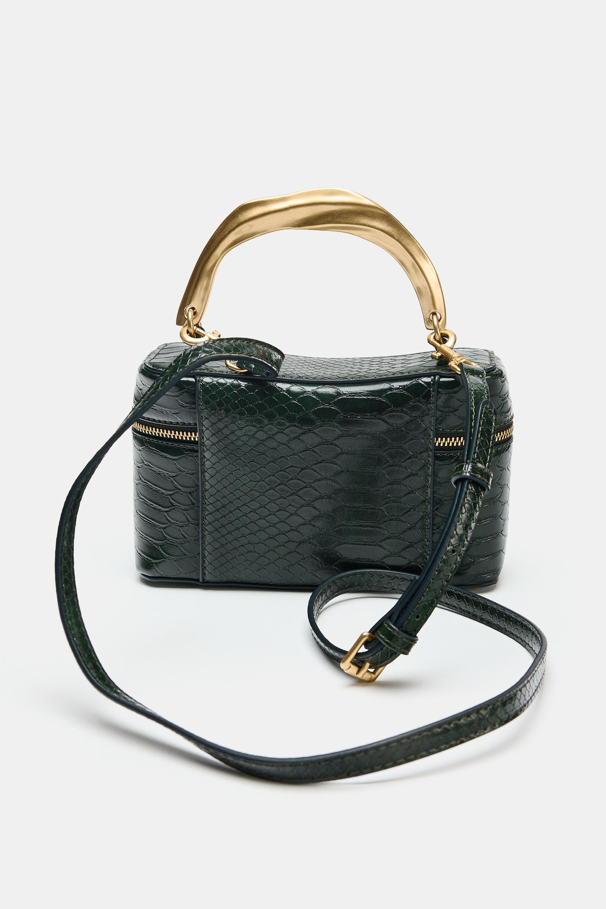 Zara KABARTMA EFEKTLİ VANITY ÇANTA görsel 3