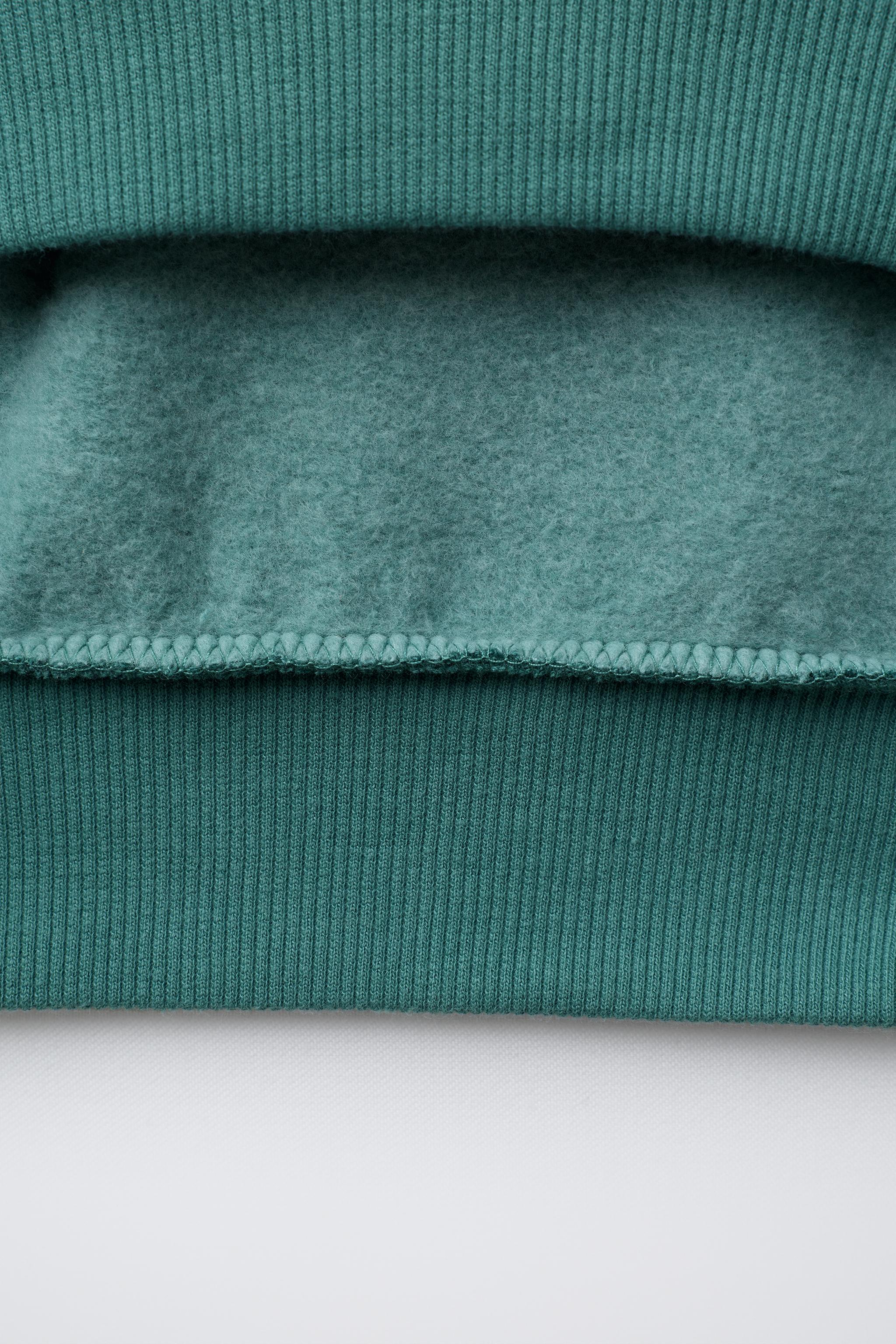 PHOTOGRAPHY PRINT SWEATSHIRT - Green | ZARA United States