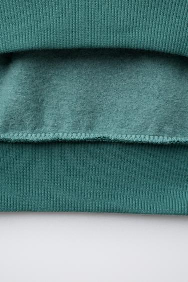 SWEAT À IMPRIMÉ PHOTOGRAPHIE - Vert de Zara - Image 3