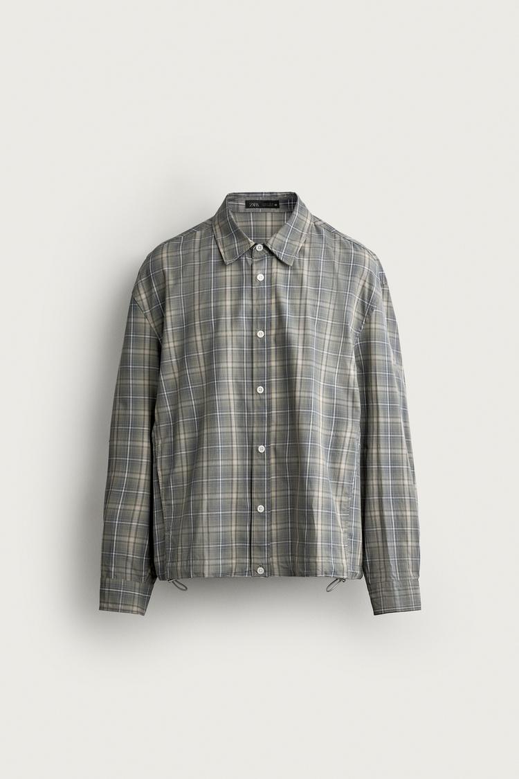 Camisa relaxed fit cuadros