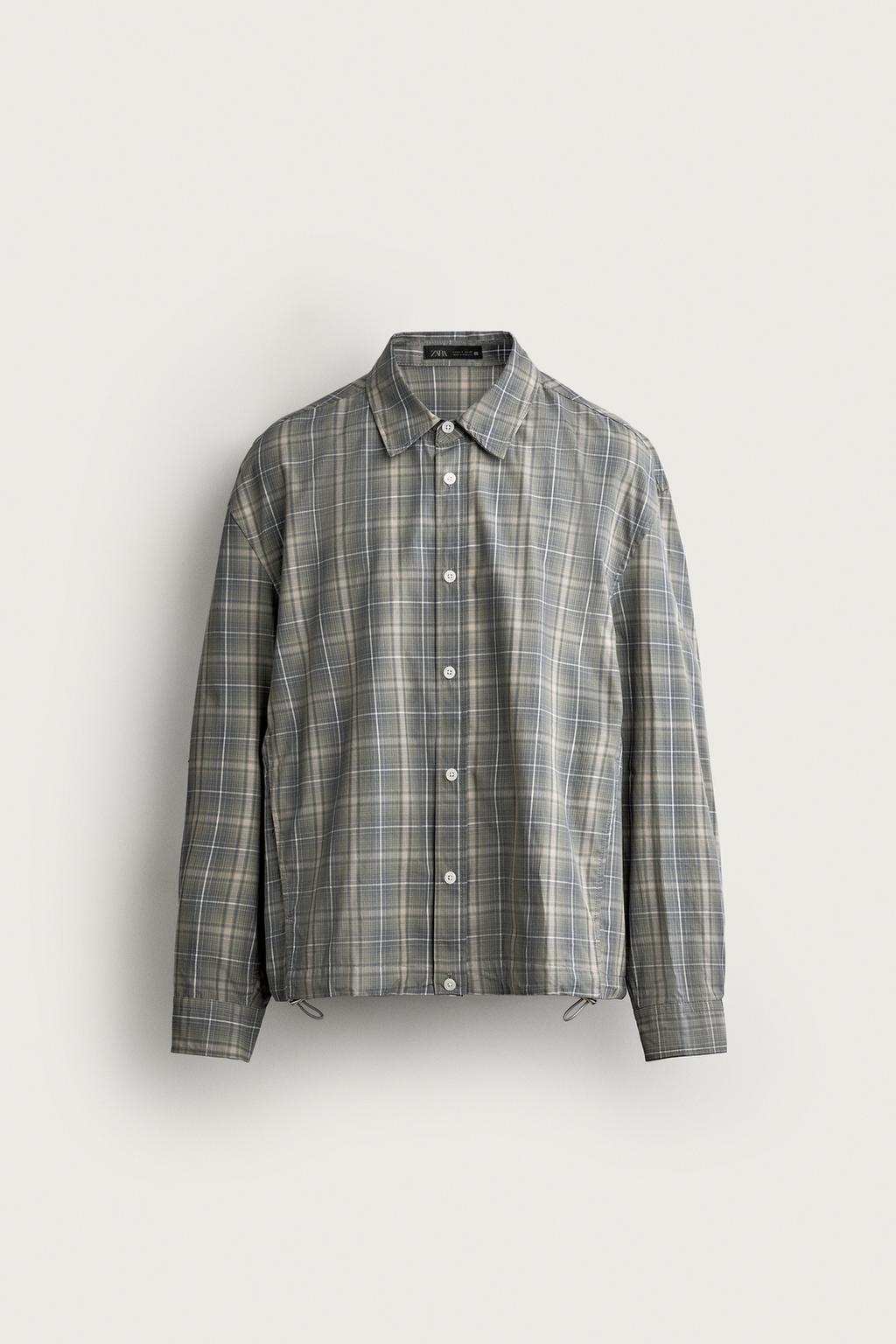 RELAXED FIT CHECK SHIRT