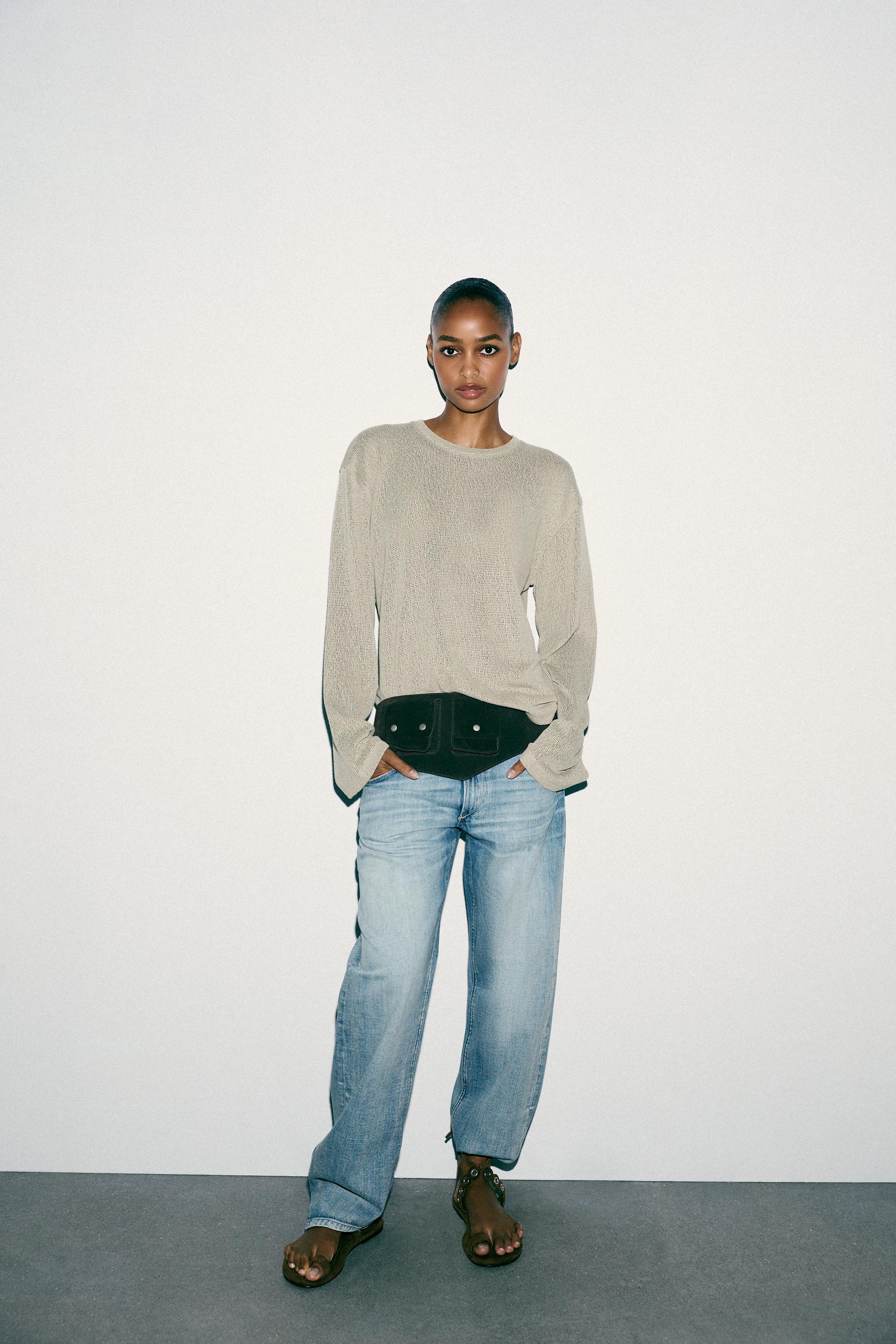 ZARA　クルーネックショートジャケット クルーネックショートジャケット - ブラック | ZARA Japan / 日本