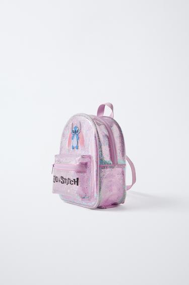 LILO & STITCH © DISNEY MINI VINYL BACKPACK - Mauve Purple by Zara - Image 1