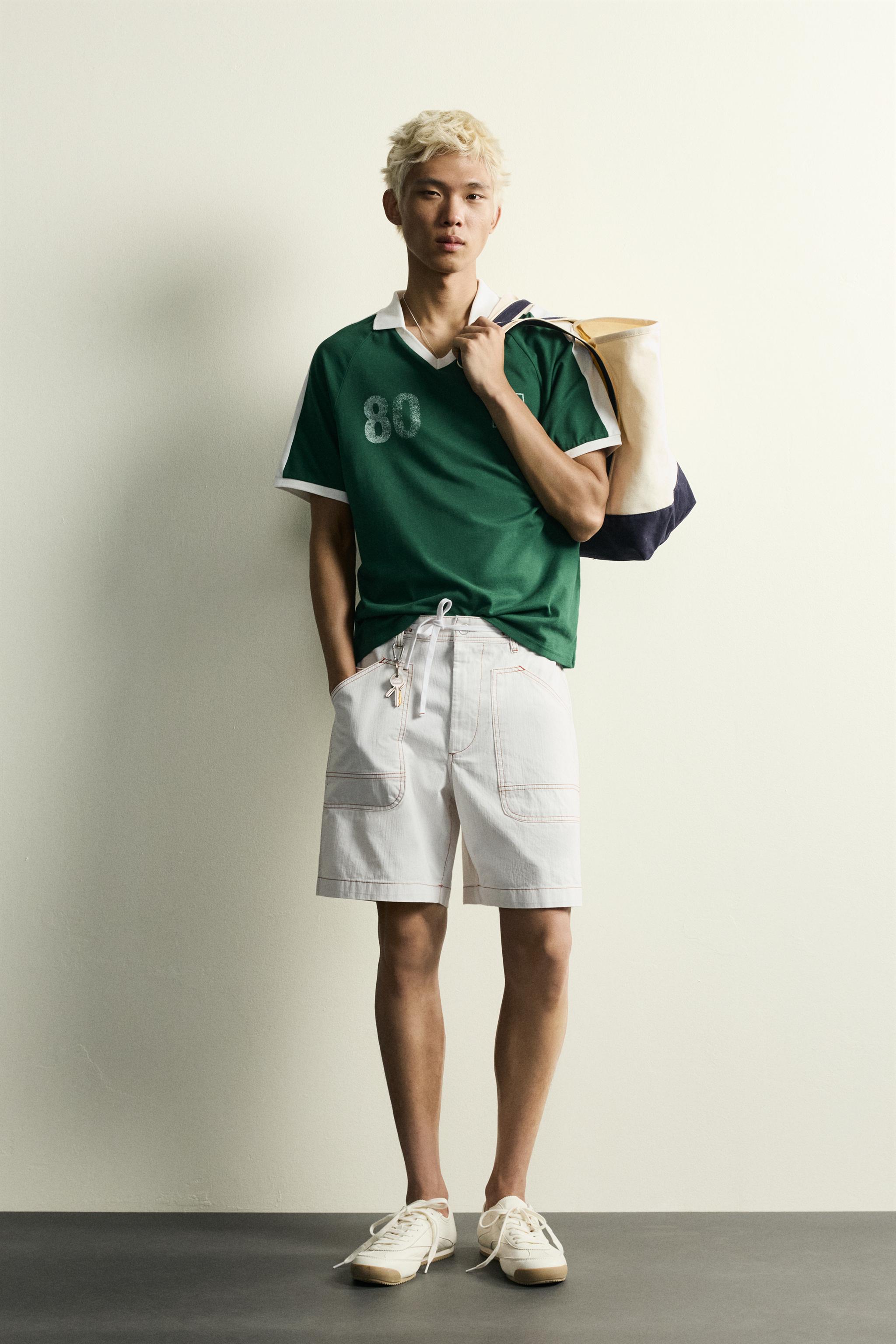 RETRO SOCCER CONTRAST POLO