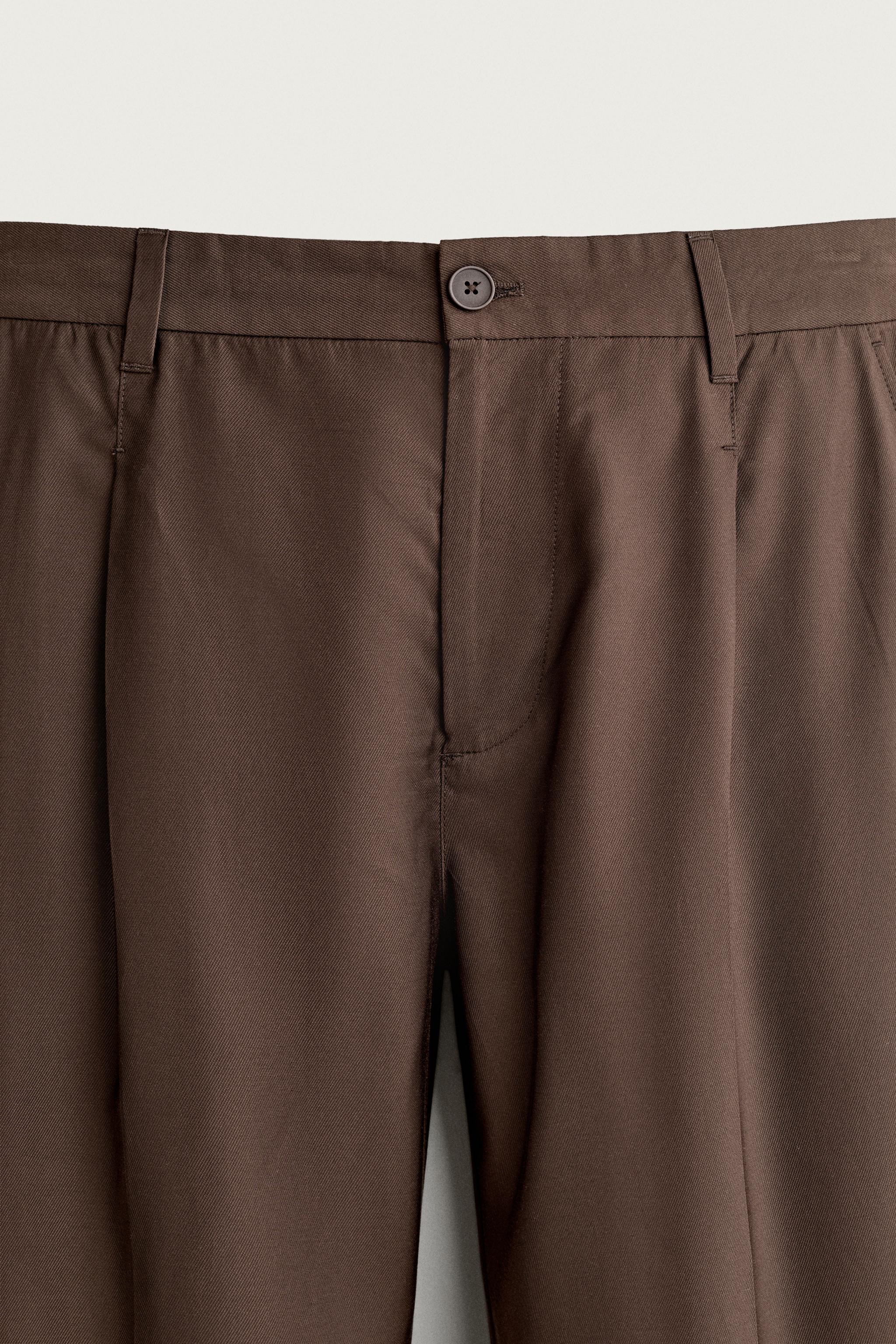 Zara Pilili Dökümlü Pantolon görsel 8
