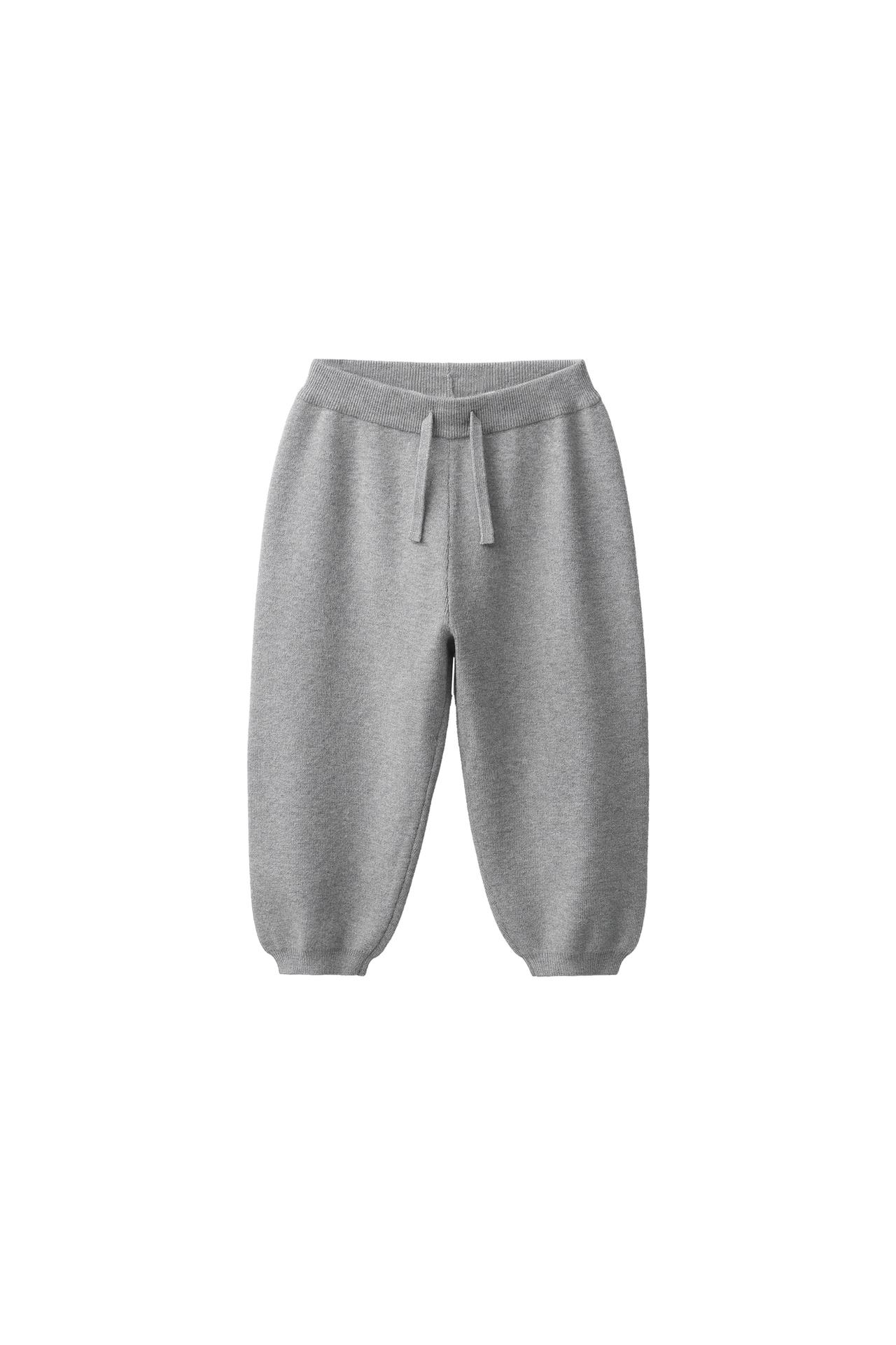 KNIT JOGGER TROUSERS