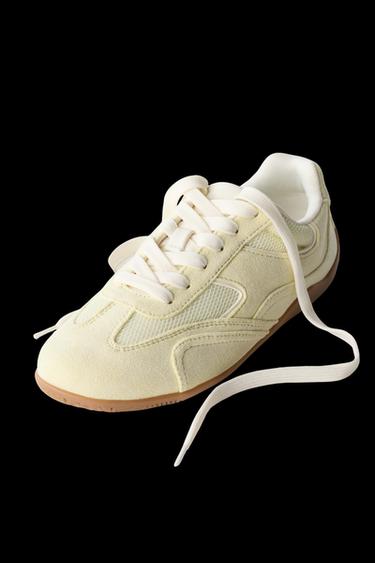 PASTEL TRAINERS - Yellow by Zara