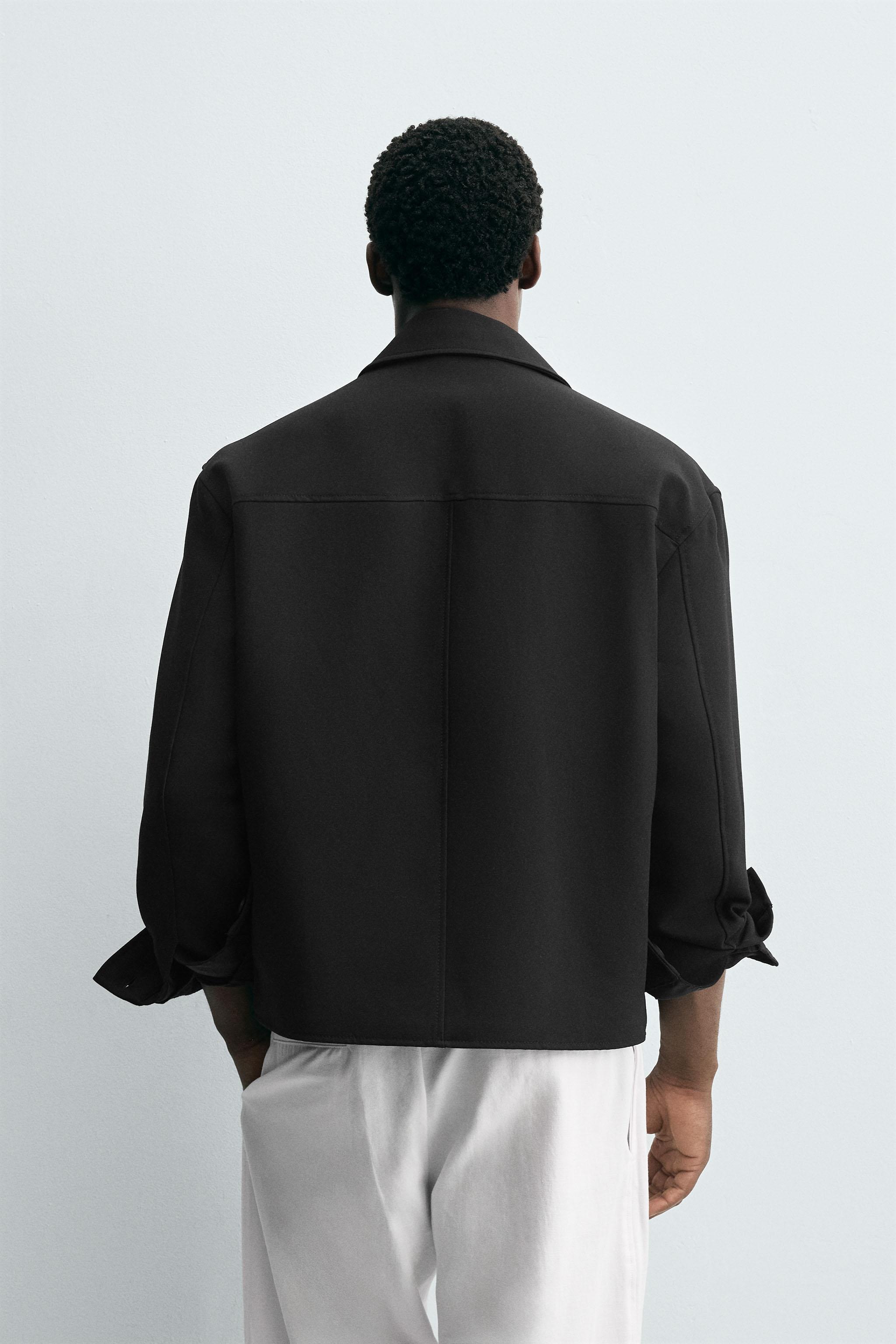 ボクシーフィットシャツジャケット - ライトゴールデンブラウン | ZARA