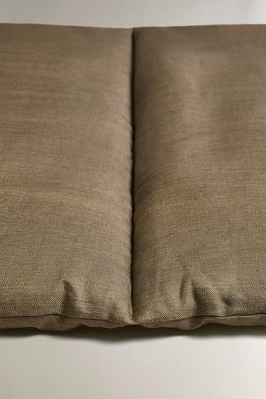 LINEN TOPPER - Light beige by Zara - Image 3