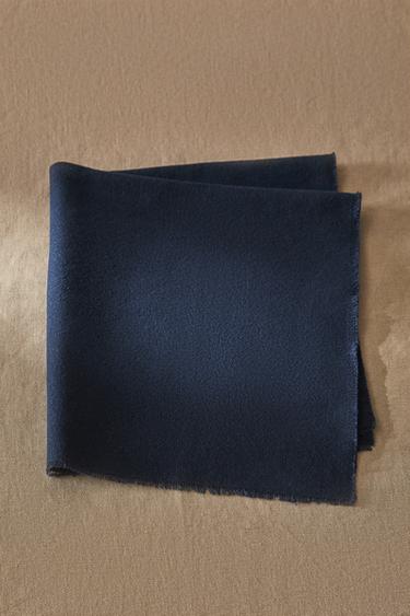 WASHED COTTON NAPKIN (PACK OF 2) - Blue by Zara