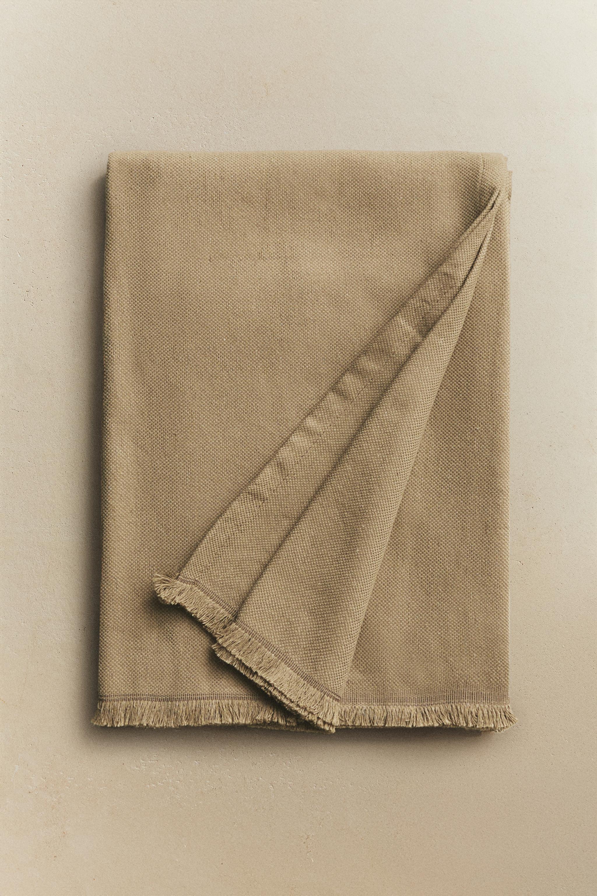 プレーン マルチパーパス ブランケット - ライトベージュ | ZARA