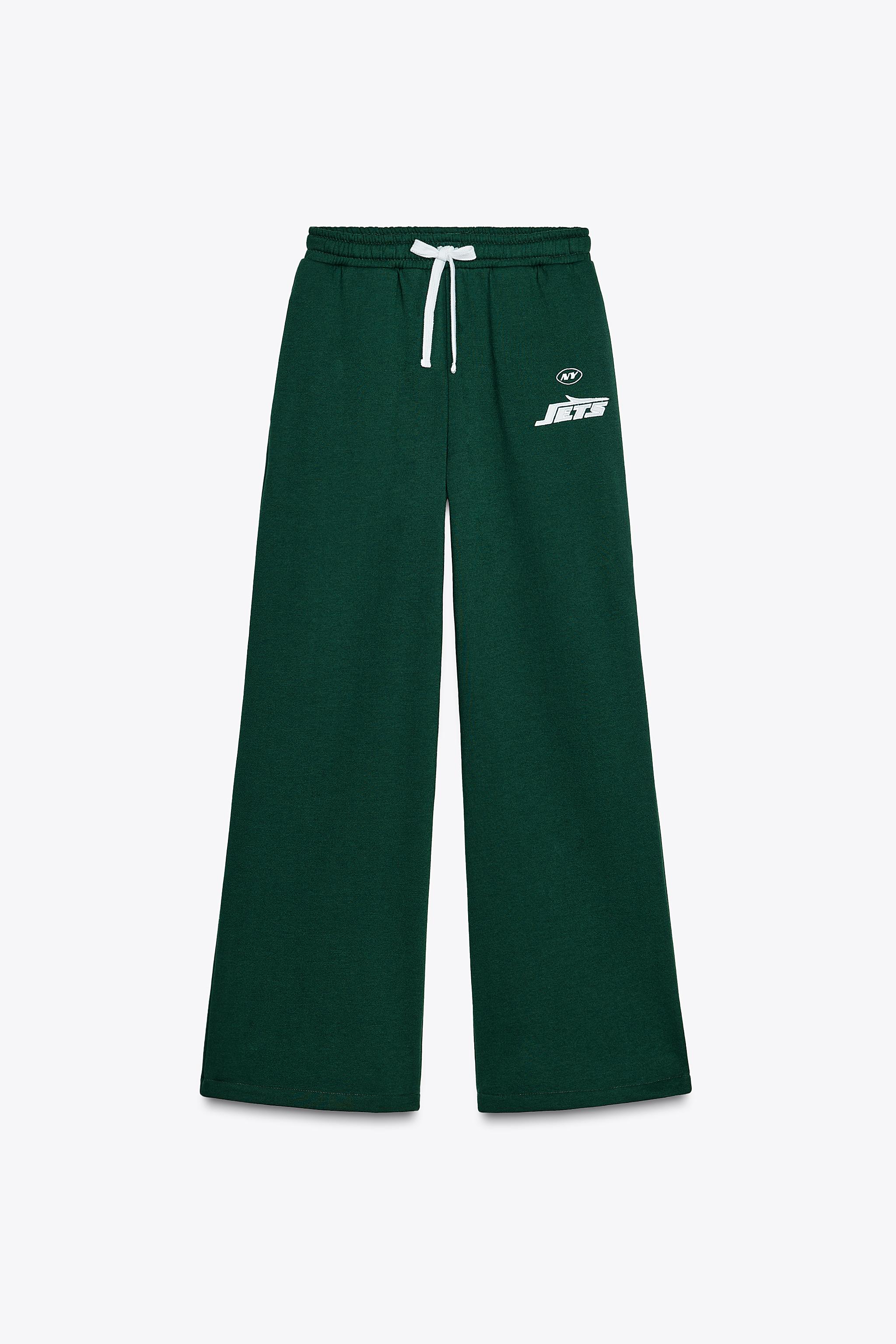 NFL JETS SWEATPANTS - GREEN | ZARA United States