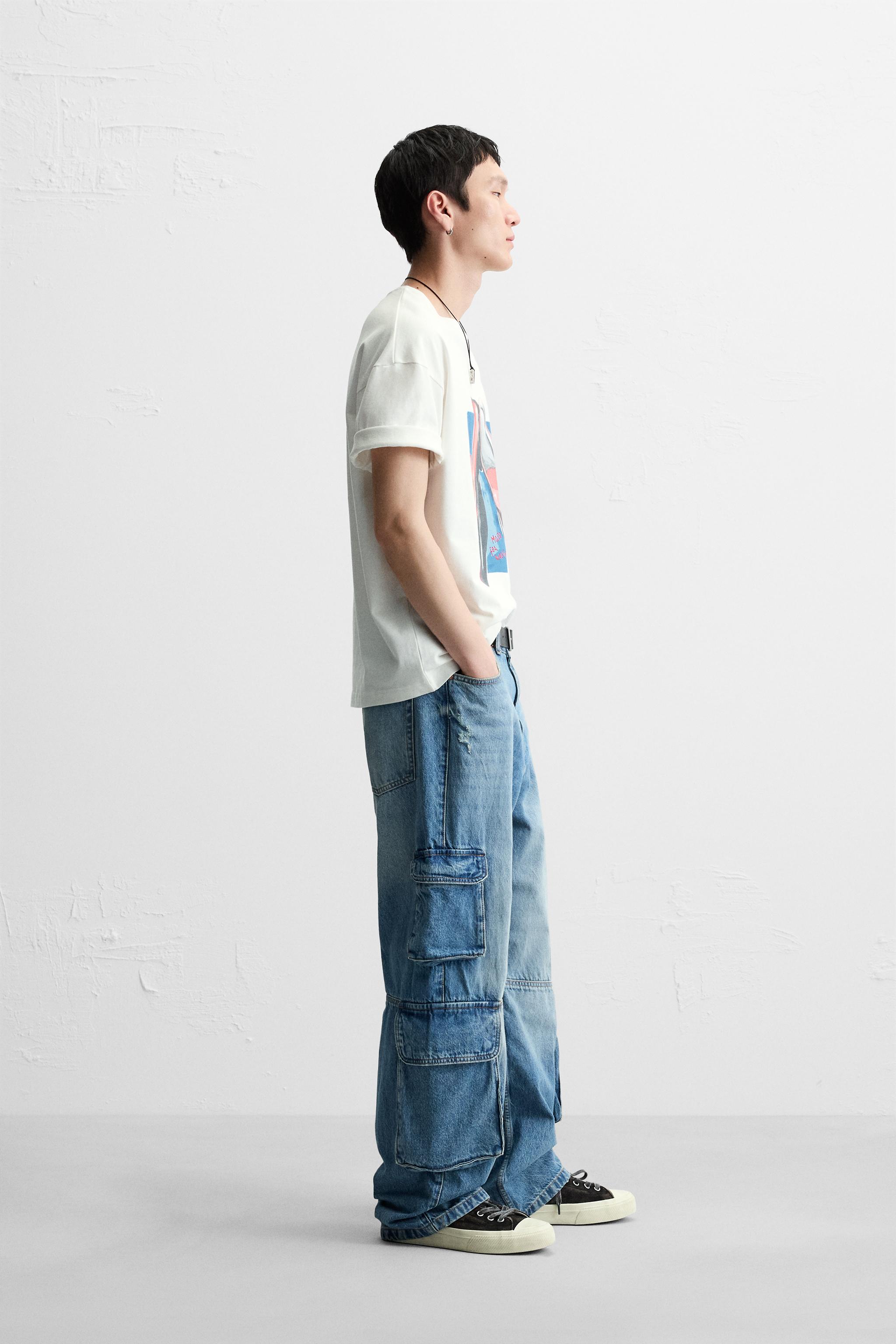 ★ドイツ発*ZARA*新作*LOAFER プリントTシャツ★ LOAFERS PRINT T-SHIRT - White | ZARA United States