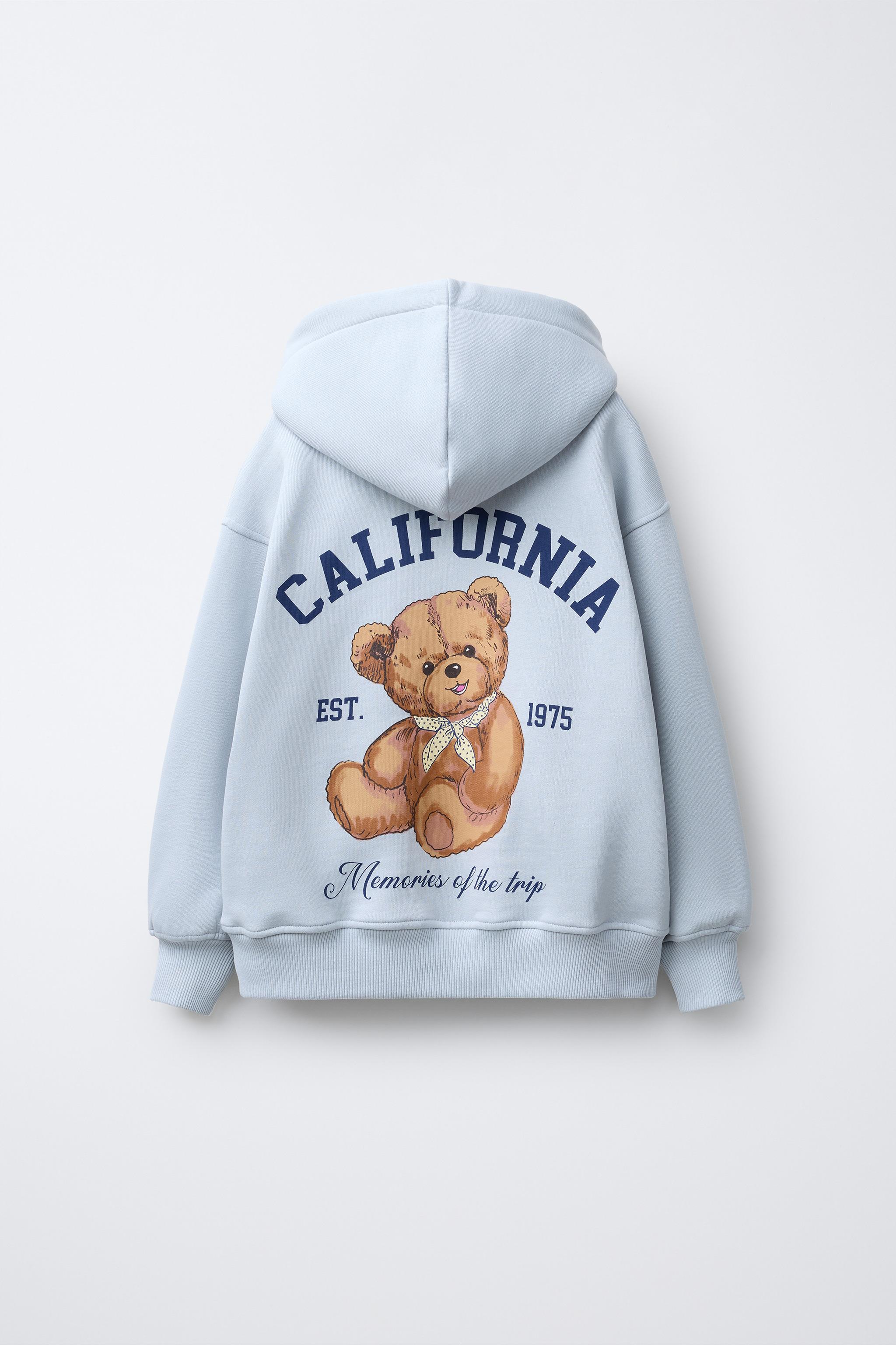 SWEAT À CAPUCHE OURS