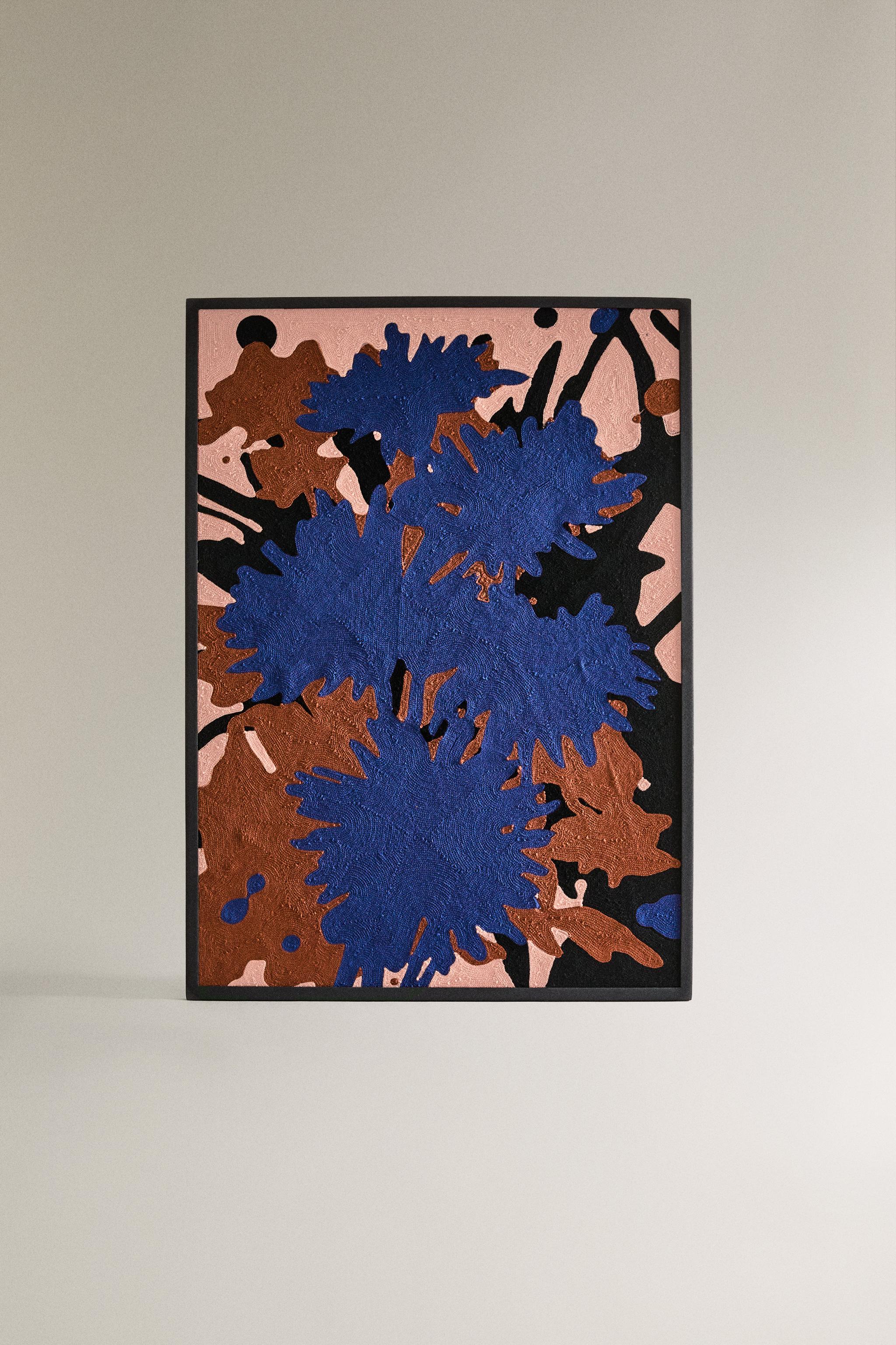 TAPISSERIE COTON FLEURS X COLLAGERIE