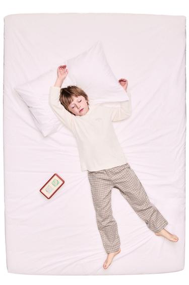 AGES 6-14 / COMBINED CHECK PYJAMAS - camel by Zara