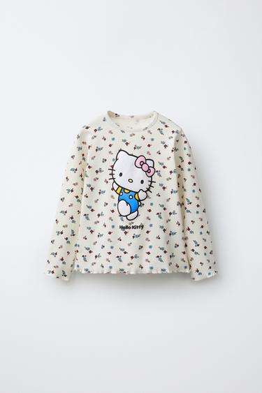 CAMISETA RIB HELLO KITTY © SANRIO - Crudo de Zara - Imagen 0