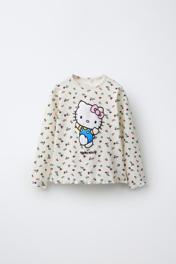 CAMISETA RIB HELLO KITTY © SANRIO - Crudo de Zara - Imagen 0
