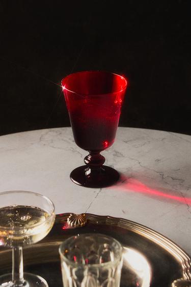 SHORT CHRISTMAS GLASS — Red 1