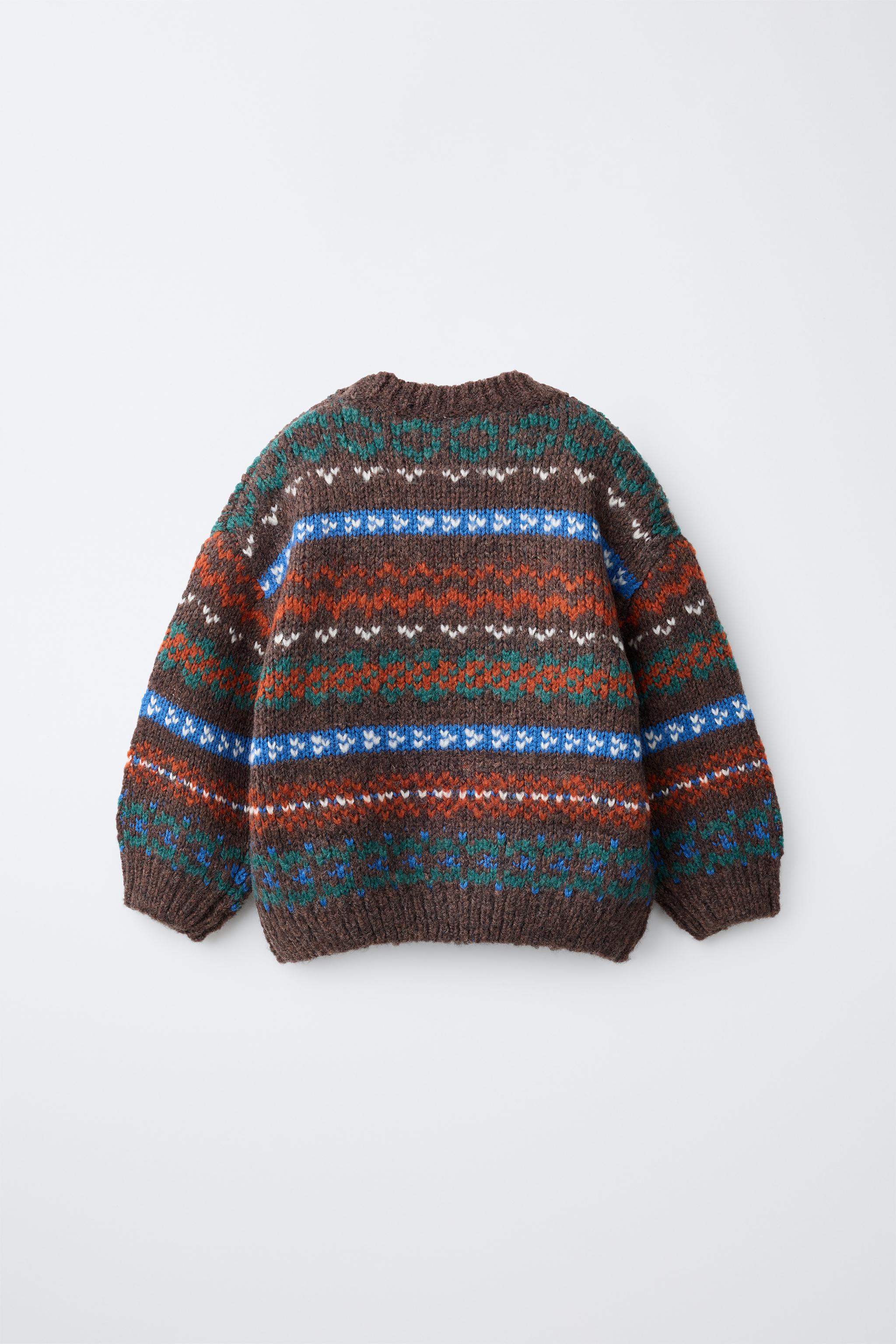 PULL EN MAILLE JACQUARD