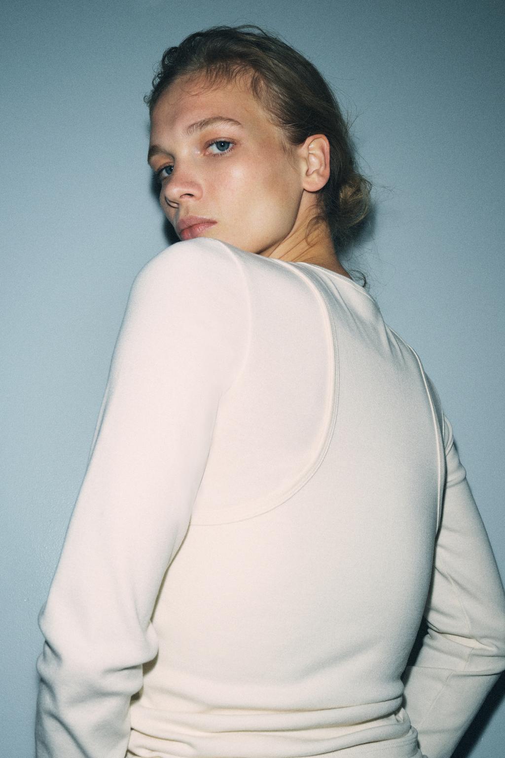 EMBROIDERED DOUBLE T-SHIRT - image 2