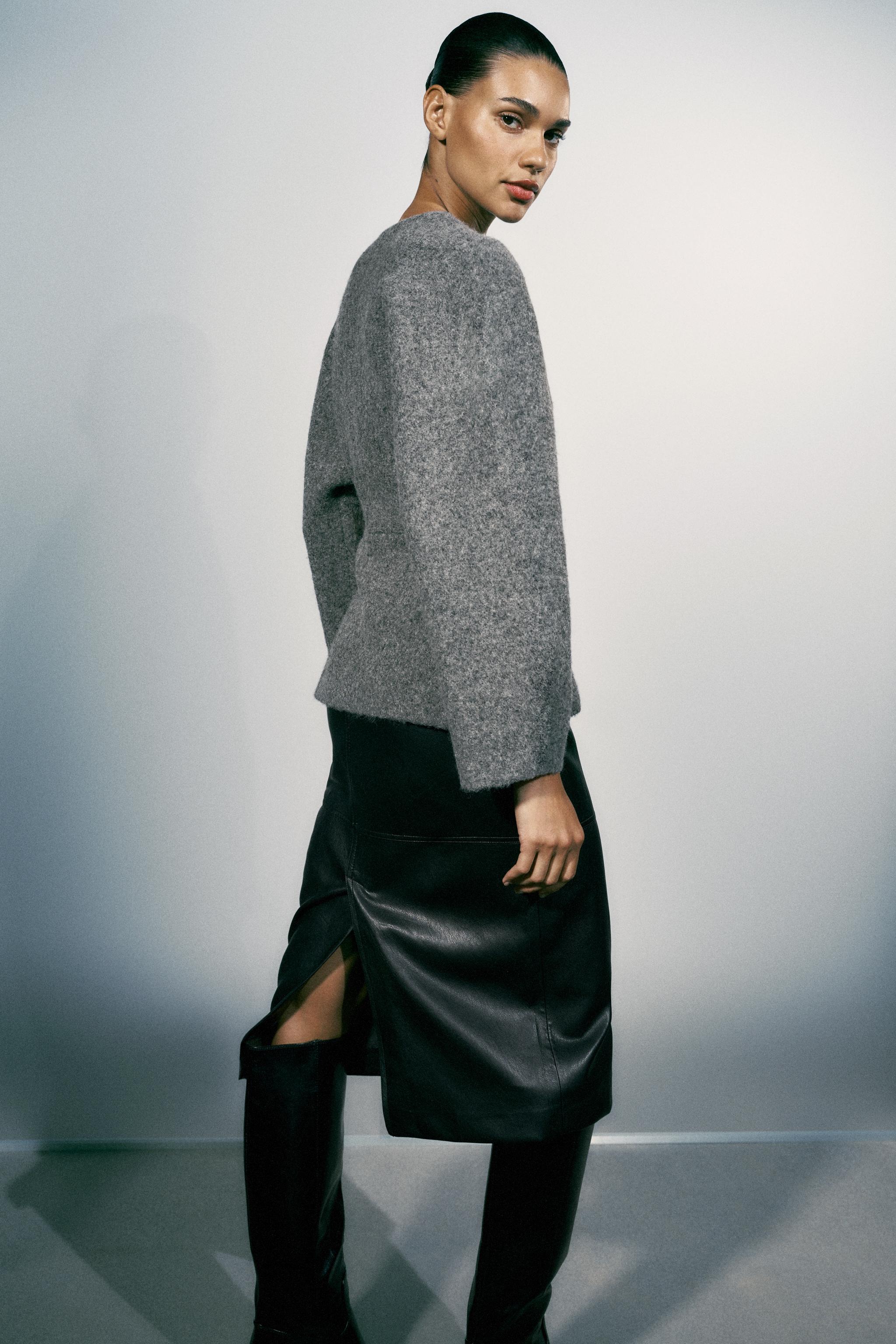 FITTED KNIT JACKET