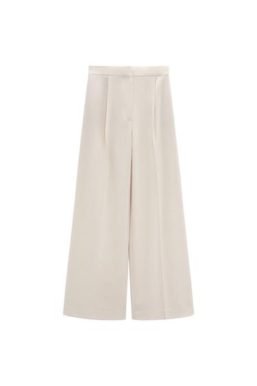 MASCULINE WIDE-LEG TROUSERS