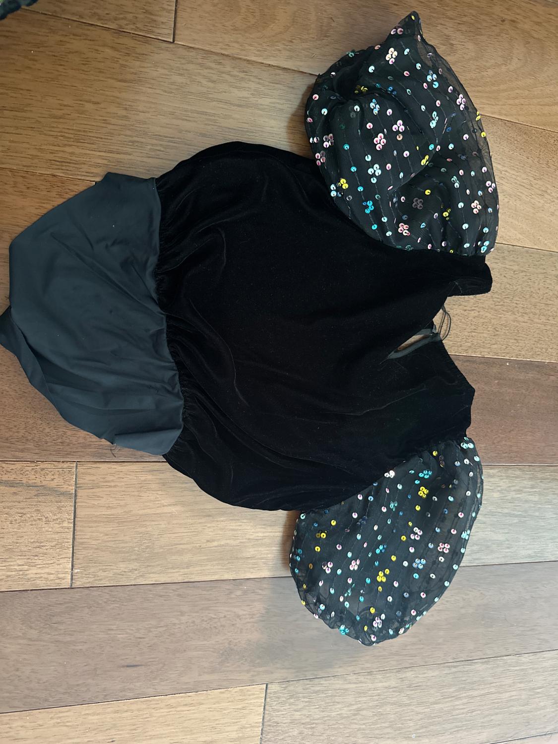 SEQUIN VELVET BODYSUIT - Image 2