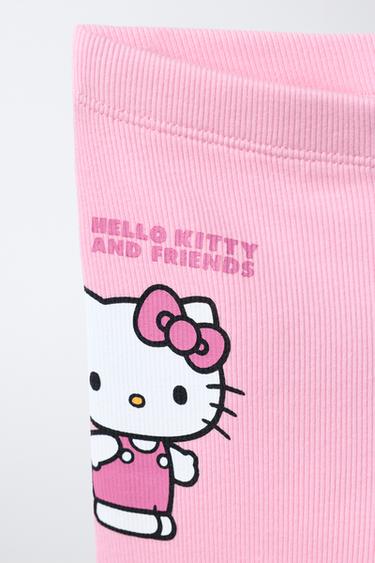 LEGGING CÔTELÉ HELLO KITTY AND FRIENDS © SANRIO - Rose de Zara - Image 2