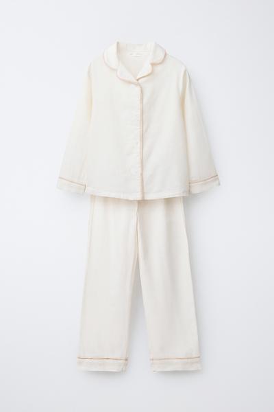 6-14 ANS/ PYJAMA LISERÉS CONTRASTÉS