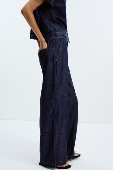 JEAN Z1975 WIDE LEG NERVURE - Bleu de Zara - Image 2