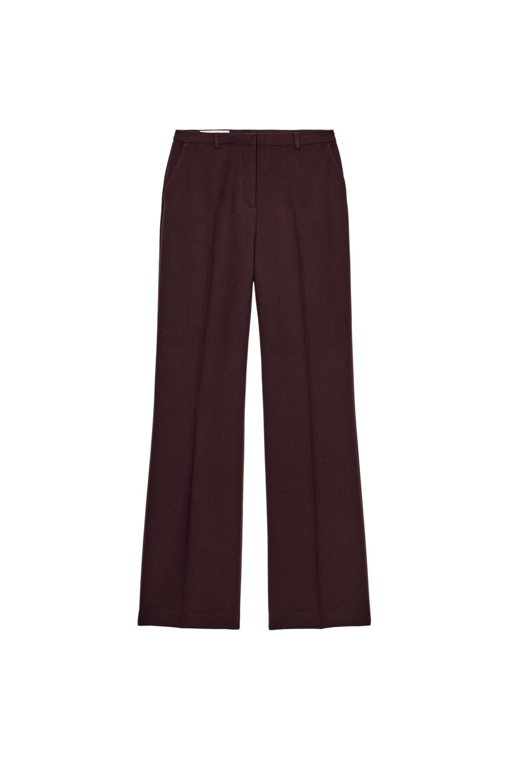 HIGH-WAISTED STRAIGHT LEG PANTS - image 3