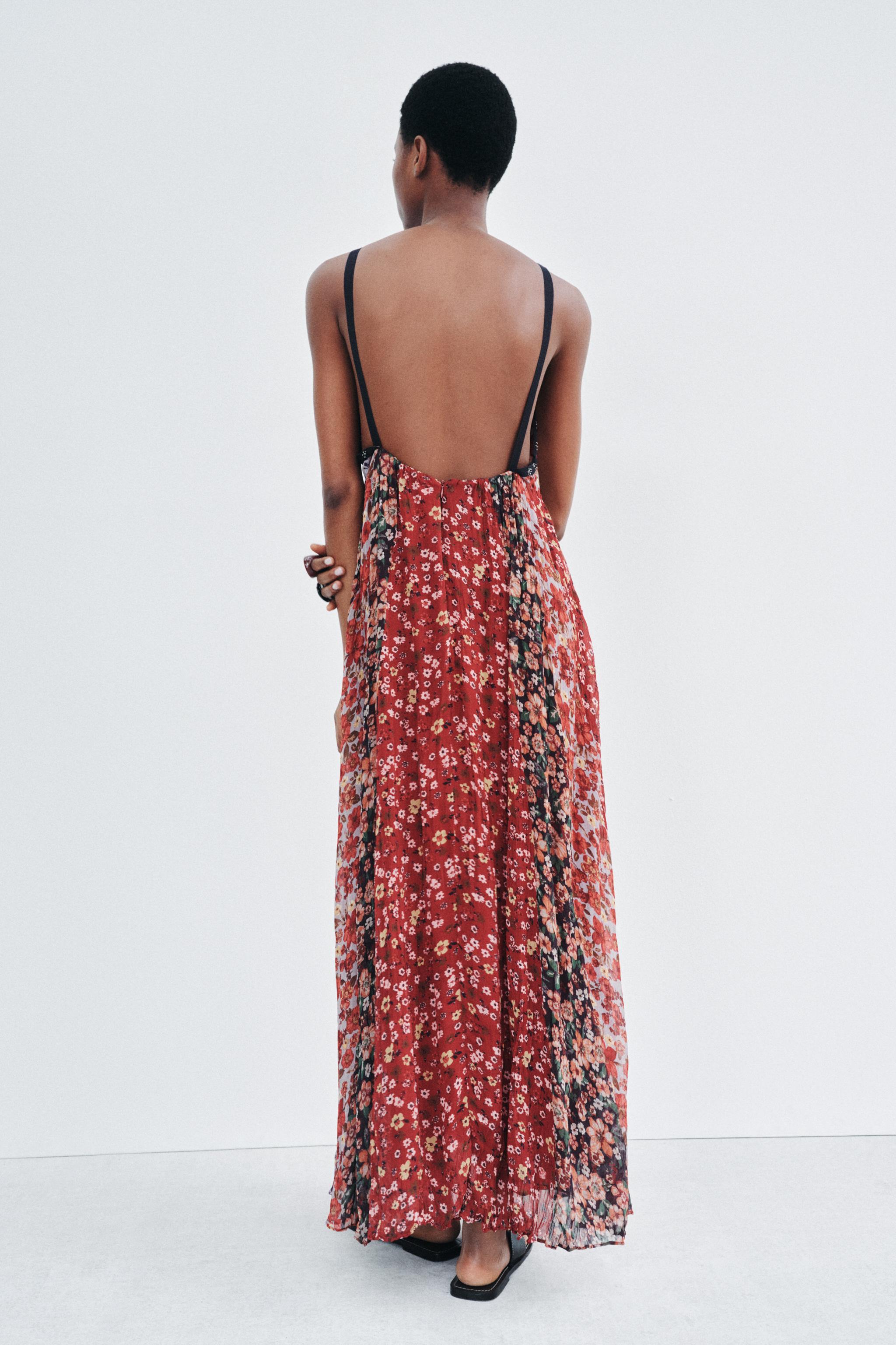 PRINTED DRESS ZW COLLECTION - Multicolored | ZARA United States