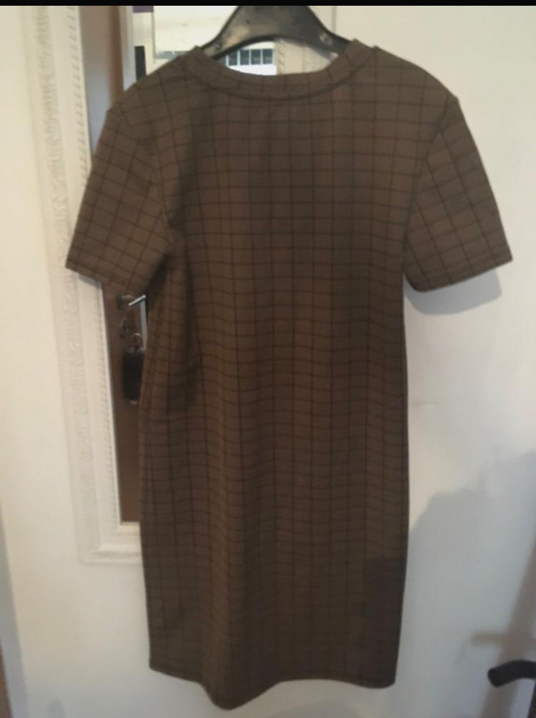 CHECK DRESS - Image 2