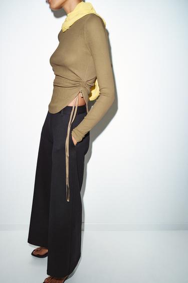 INTERLOCK TROUSERS - Black by Zara