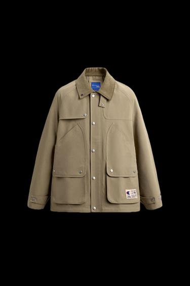 CHAMPION ® X ZARA POCKET TRENCH COAT - Beige by Zara