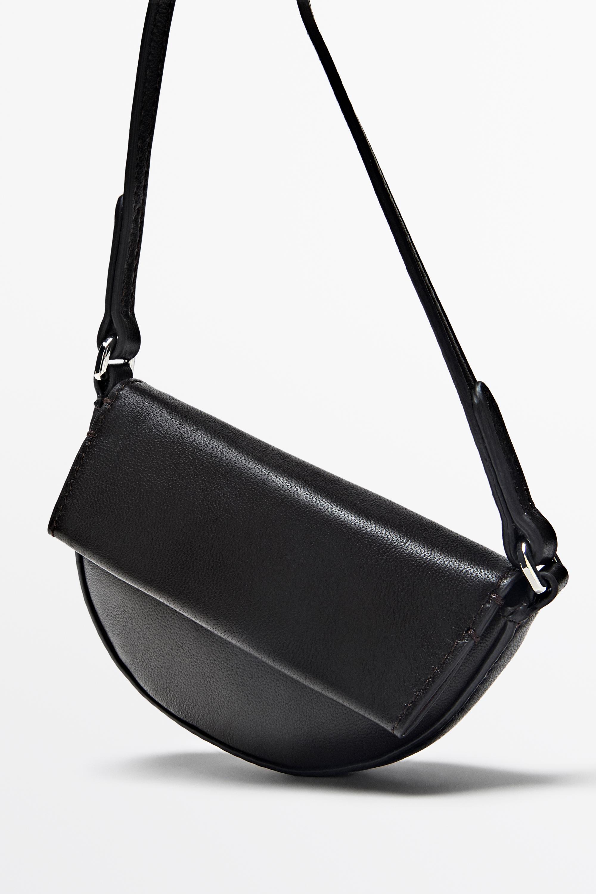 Nappa leather mini crossbody bag