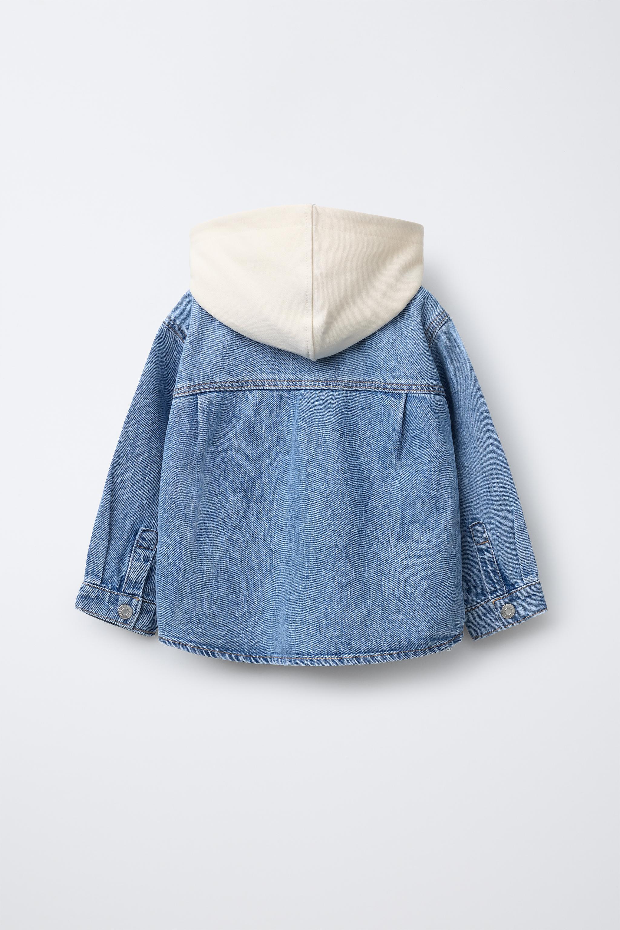 ZARA - 新品☆ZARA ザラ クロップド丈デニム ジャケット Gジャン