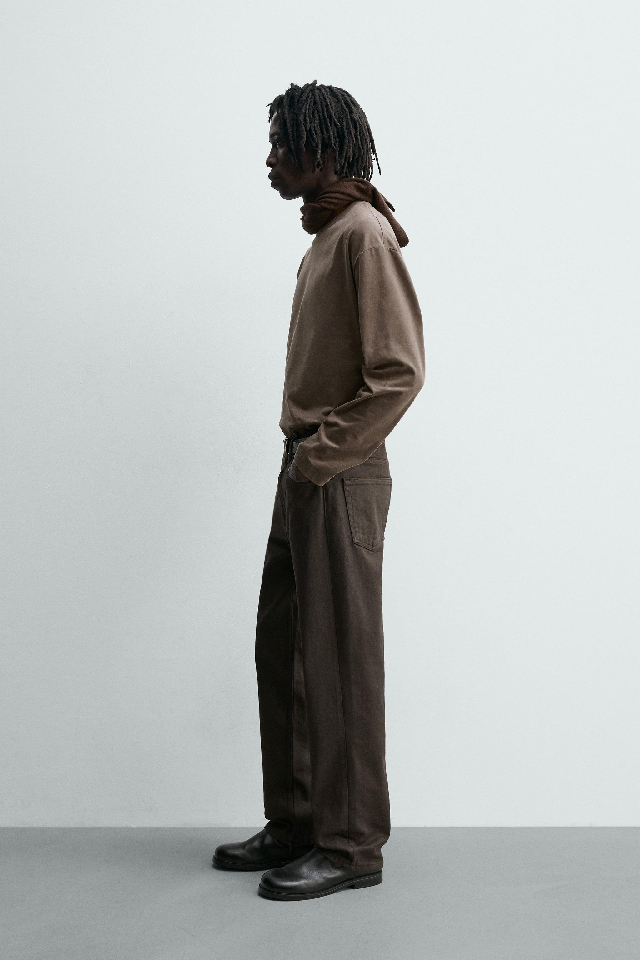 WASHED LONG SLEEVE T-SHIRT