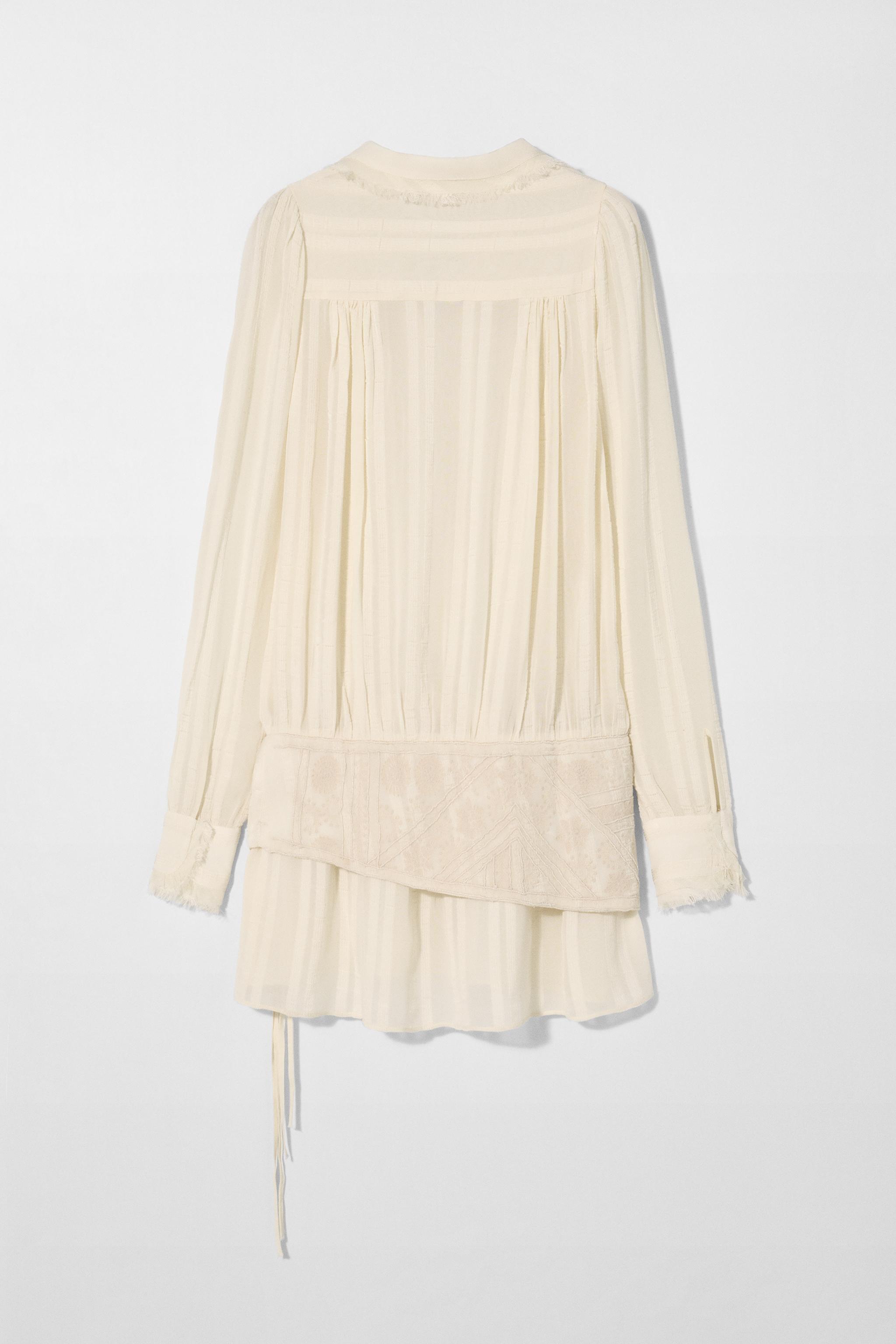 ROBE CEINTURE LARGE BRODERIES KATE MOSS X ZARA